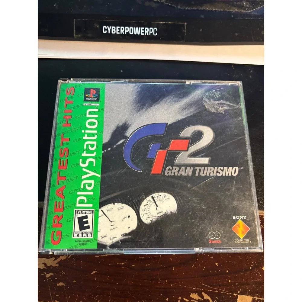 Grand Turismo 2 GT2 Greatest Hits Playstation PS1 tested